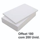 Papel Offset 180g A4 Branco 210mmx 297mm