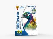 Papel p/ Sublimação Live Sublipaper Dry Fast A4 100g - 100 Folhas