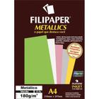 Papel Para Impressao Reciclado Natural A4 180Gr. Pct.C/50 Filipaper