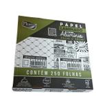 Papel para lanche com aluminio 38x38 c/250