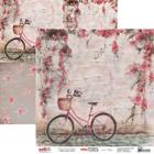 Papel para Scrapbook Mayumi Takushi OPA - Bicicleta 1 - 2638
