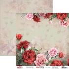 Papel para Scrapbook Mayumi Takushi OPA - Flor Rosas 1 - 2649