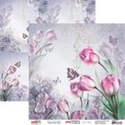 Papel para Scrapbook Mayumi Takushi OPA - Flor Tulipas 1 - 2655