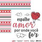 Papel para Scrapbook OPACARD 15 x 15 cm - Amor 1 - 2745 - Opa Criando Arte