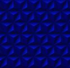 Papel Parede Adesivo Geometrico Efeito Visual 3D Azul Sala Quarto 2.5m