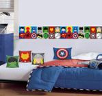 Papel Parede The Avengers Faixa Border Adesivo Marvel - Artetik Digital