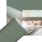 Papel Parede Vinil Adesivo Móveis Satin Verde Frosty 0,61x9m