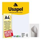 Papel Perola A4 Prata 180g Pct 30Fls Usapel