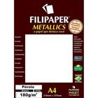 Papel Pérola Branco A4 180g com 15 Folhas 1103 - Filiperson