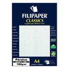 Papel Pérsico A4 Filipaper Classics 180g 50 Folhas Branco