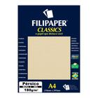 Papel Pérsico A4 Filipaper Classics 180g 50 Folhas Marfim - FILIPERSON