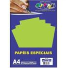 Papel Plus A4 Verde Lumi 120g - Off Paper - Offpaper