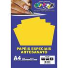 Papel Plus Amarelo 180g Com 20 Folhas Off Paper