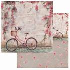 Papel Scrapbook 30x30 2638 Bicicleta 1 OPADECOR