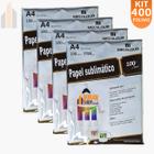 Papel Sublimação Papel Sublimático 400 Folhas Profissional Mecolour A4