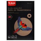 Papel Sublimatico JoJo 100g A4 Fundo Rosa 100 Folhas