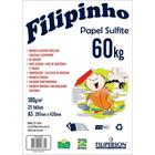 Papel Sulfite A3 60 Kilos 25FLS. Branco - Filiperson