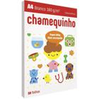 Papel Sulfite A4 180g/m² Branco 50fls Chamequinho - Chamex