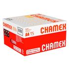 Papel sulfite A4 75g 210x297 c/ 5 resmas cx 2500 fls Chamex