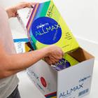 Papel Sulfite A4 75g Allmax Premium - Caixa com 10 pacotes de 500 folhas