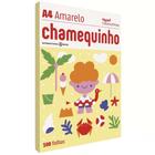 Papel Sulfite A4 Chamequinho Amarelo 100 Folhas - CHAMEX