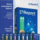 Papel Sulfite Branco Report A4 75g 500 Folhas Caixa Com 10 Pacotes