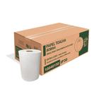 Papel Toalha Bobina 100% celulose 30gr Ipel Indaial com 6 rolos de 200 metros