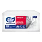 Papel toalha interfolhado f.simples elite plus c/ 320 folhas - SOFTYS