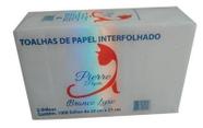 Papel Toalha Interfolhado - Pierre 20X21 Branco Luxo