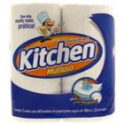 Papel toalha Kitchen - 2 rolos 60 toalhas