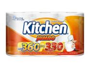 Papel toalha kitchen jumbo leve 360 pague 330 folhas softys