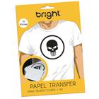 Papel Transfer para algodão A4 Tecidos Claros Bright 10Fls