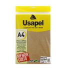 Papel Usapel A4 Kraft 180g com 50 Folhas Natural