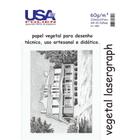 Papel Vegetal A4 60G 210X297MM - Pacote com 10 Folhas - Usa Folien