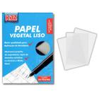 Papel Vegetal Liso Desenho Escolar Branco A4 65g 50 folhas