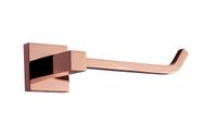 Papeleira Luxo Para Banheiro Quadrada Rose Gold - FAST