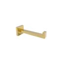 Papeleira porta papel higiênico frontal dourada eterna italy line inox gold banheiro lavabo pequenos espaços