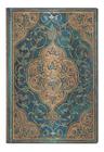 Paperblanks Turquoise Chronicles Flexis Pautado 14x9,5cm