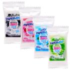 Papermint Laminas Refrescantes Oral Beijável Extra Forte Menta Hortelã Morango Kit 4 Unid Total 80 Lâminas