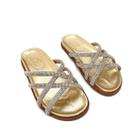 Papete Club Ilha Bela Dourado Light/Strass Bk-317