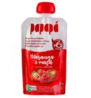 Papinha Papapá Maçã e Morango Sem Açúcar, Orgânico, 100% Natural 100g