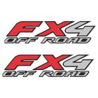 Par Adesivo Emblema Fx4 Off Road F250 Ranger