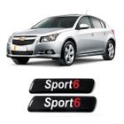 Par Adesivo Resinado Coluna Porta Cruze Hatch Sport 6