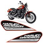 Par Adesivo Tanque Harley Davidson Sportster 883r