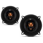 Par Alto Falante JBL Selenium Flex 3 5TRFX50 5" 100W RMS 4 Ohm Triaxial Bobina Simples Preto Laranja