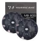 Par Alto Falante Midbass Hurricane 8 Poleg Mb800 600w 4 Ohms