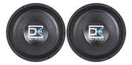 Par alto falante woofer a700 12 polegadas 700w rms 4 ou 8 ohms dk audio