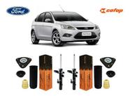 Par Amortecedor Dianteiro C/kit Coxim Ford Focus 2008 2010 2011