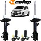 Par Amortecedor Dianteiro Cofap + 2 Kit Fiat Uno Vivace 2015