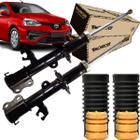 Par Amortecedor Dianteiro Toyota Etios + Kits Coifa Batente